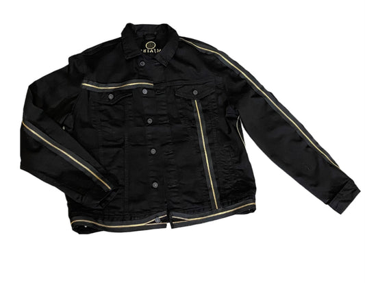 A Mens Black/Gold